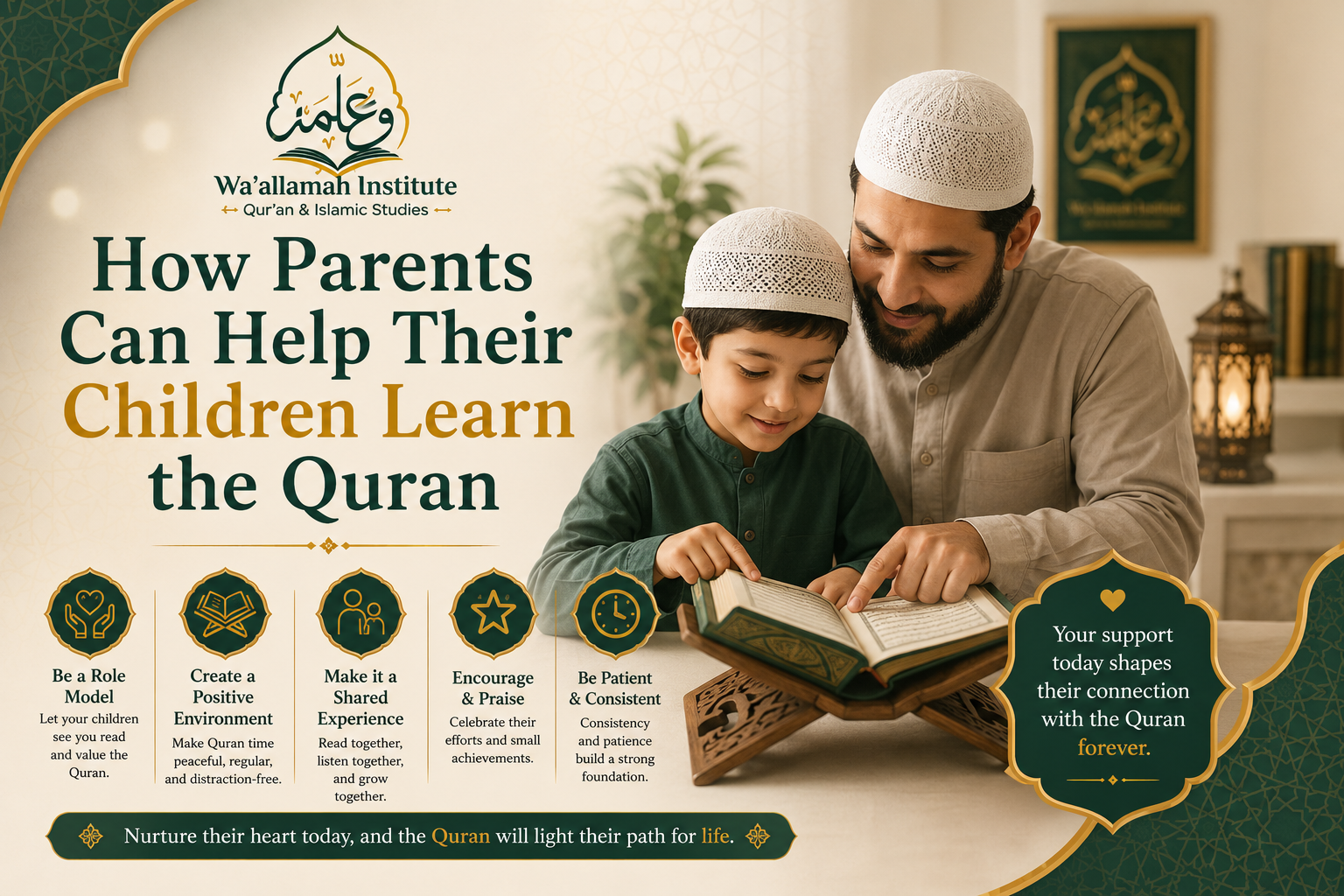 7 Simple Ways Parents Can Help Their Children Love the Quran