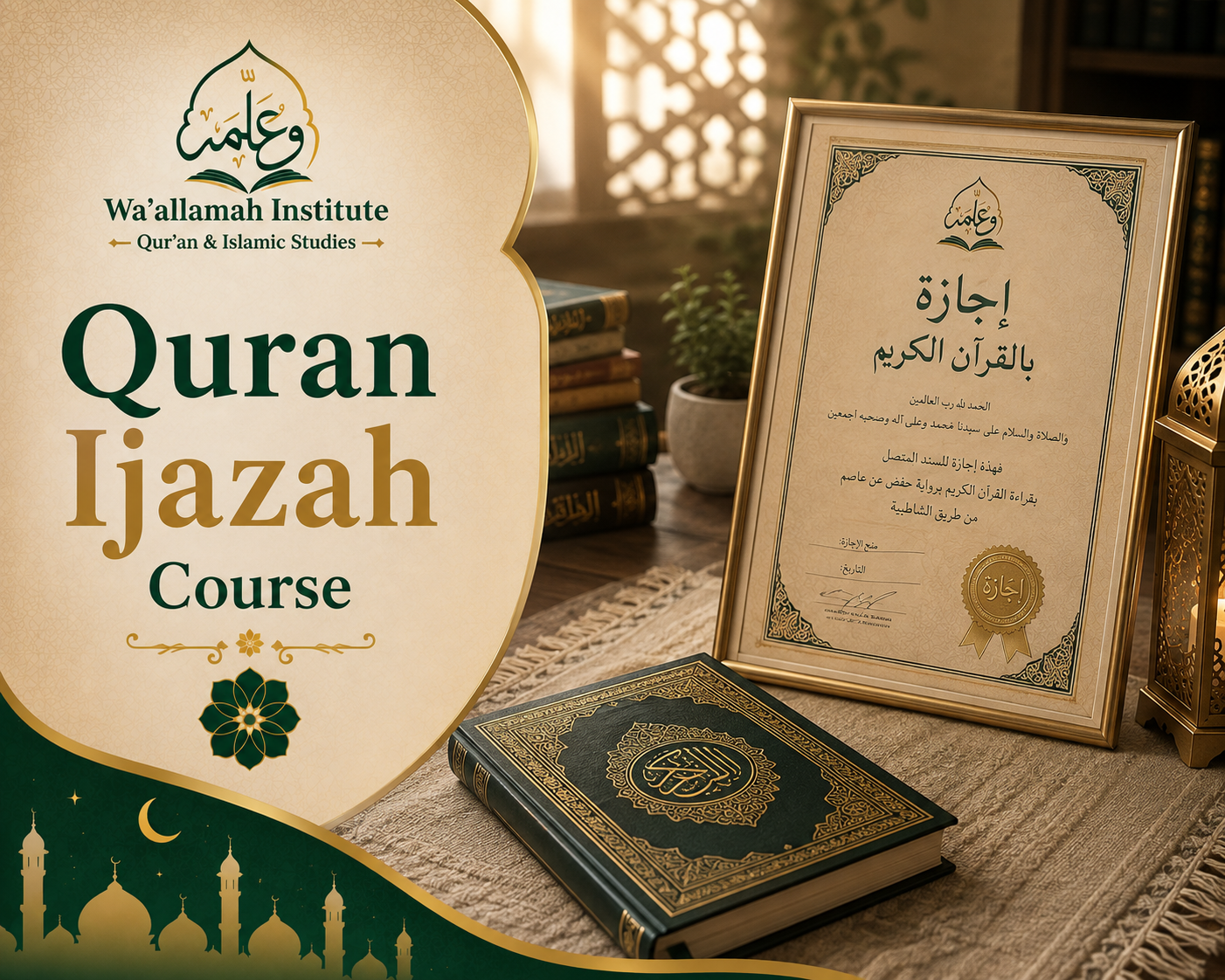 Quran Ijazah – Hafs ‘an Asim